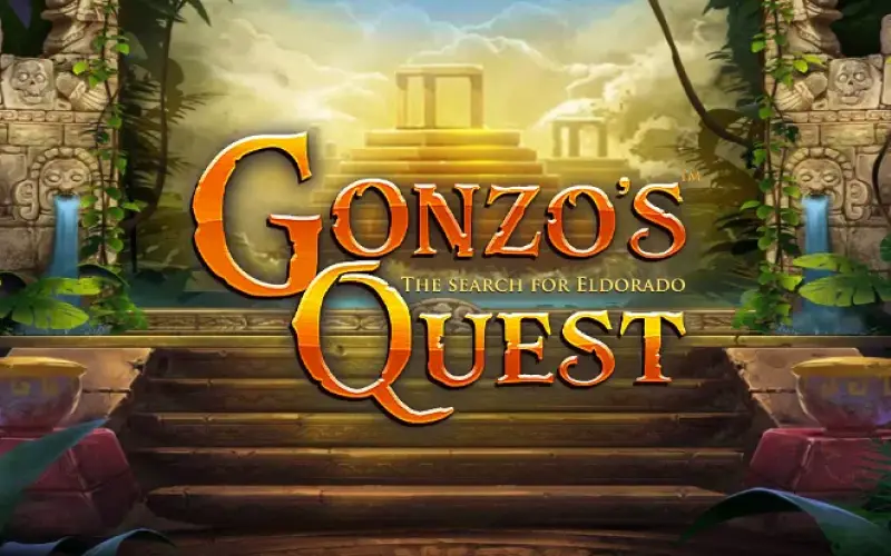 Acompanhe a jornada do explorador em Gonzo's Quest nos slots da 166bet.